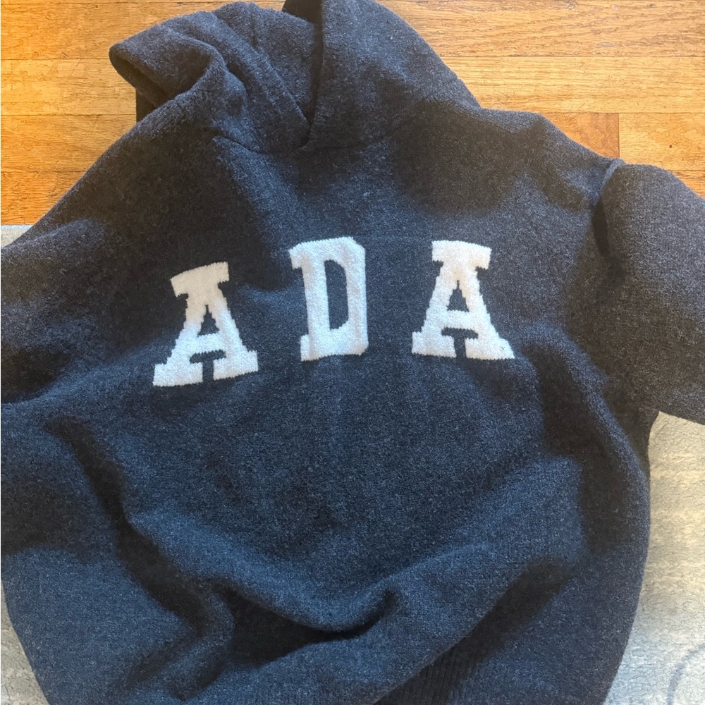 Adanola oversized knit hoodie wool blend